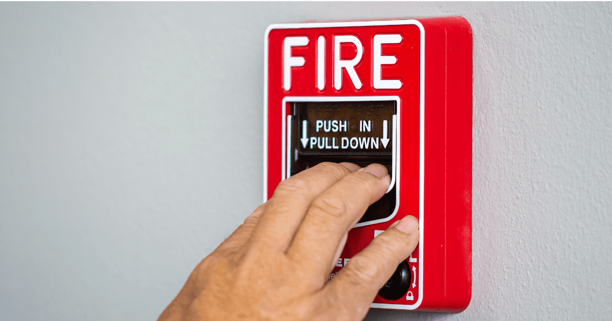 Commercial fire alarm system